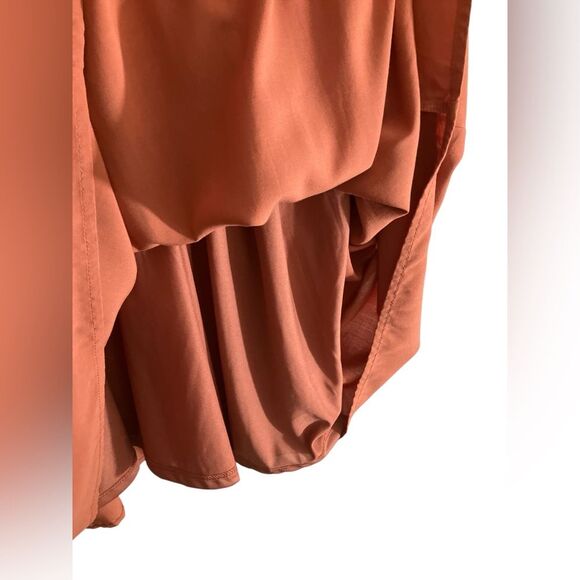 Roolee Dress New with Tags Size XL Renaissance Boho Pockets Ruched - Picture 9 of 10